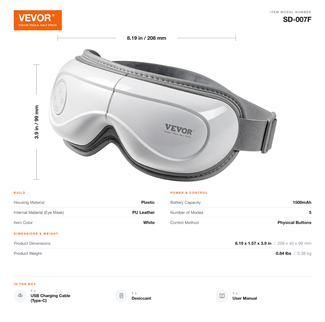 Heated Eye Massager